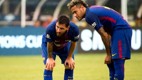 Vier Jahre lang waren sie Teamkollegen bei Barca. Finden Messi und Neymar bald wieder auf dem Feld zusammen?