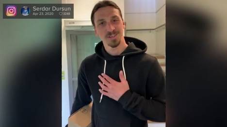 Grüße vom großen Zlatan Ibrahimovic in die 2. Bundesliga: Darmstadt-Stürmer Serdar Dursun erhält eine Videobotschaft - inklusive einer kleinen "Warnung".