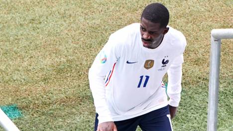 Die Europameisterschaft ist für Ousmane Dembélé zu Ende. Der junge Flügelspieler fehlt Frankreich verletzungsbedingt.