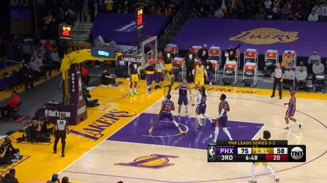 Die LA Lakers können ihren Titel in der NBA nicht mehr verteidigen. Gegen die Phoenix Suns setzt es die nächste Pleite. Ein historisches Playoff-Aus für LeBron James.
