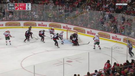 Bittere Pleite für die Ottawa Senators rund um den deutschen Tim Stützle bei den New Jersey Devils. Die Senators kassieren einen Rückschlag im Kampf um die Play-Offs. 