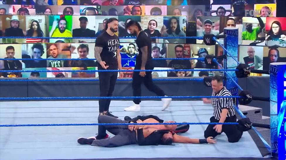 Bei WWE Friday Night SmackDown sorgt Universal Champion Roman Reigns dafür, dass er beim Royal Rumble einen ihm genehmen Herausforderer bekommt.