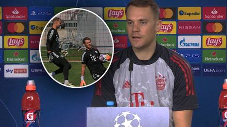 Manuel Neuer lobt seinen Ersatzmann Alexander Nübel. Auch für Kingsley Coman ist der Bayern-Kapitän voll des Lobes.