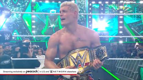 Cody Rhodes hat seine Geschichte vollendet: Zwei Jahre nach seinem großen Moment entthront er bei WrestleMania Roman Reigns als Champion und steigt in den Olymp.