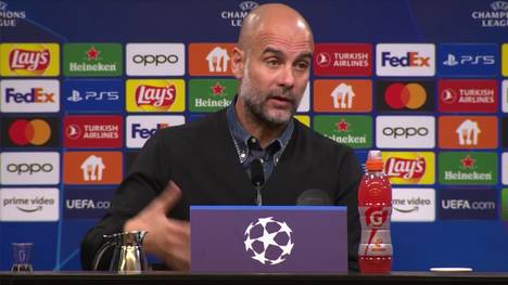 Erling Haaland kehrt mit Manchester City zurück an seine alte Wirkungsstätte in Dortmund. Trainer Pep Guardiola spricht vor der Partie über die schwierige Vorsaison des Norwegers beim BVB.