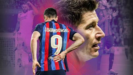 Robert Lewandowski spielt seitdem er beim FC Barcelona spielt, keinen entscheidenden Faktor mehr.