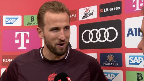 Harry Kane freut sich sichtlich auf die Zusammenarbeit mit Thomas Tuchel bei der englischen Nationalmannschaft.