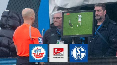 Schalke feiert einen wichtigen Auswärtssieg in Rostock. Die Partie wird aufgrund von Krawallen in der ersten Halbzeit für längere Zeit unterbrochen.