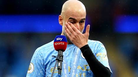 Der Abschied eines City-Stars nach Ablauf der Saison hat Pep Guardiola nach dem letzten Spieltag der Premier League zu Tränen gerührt.