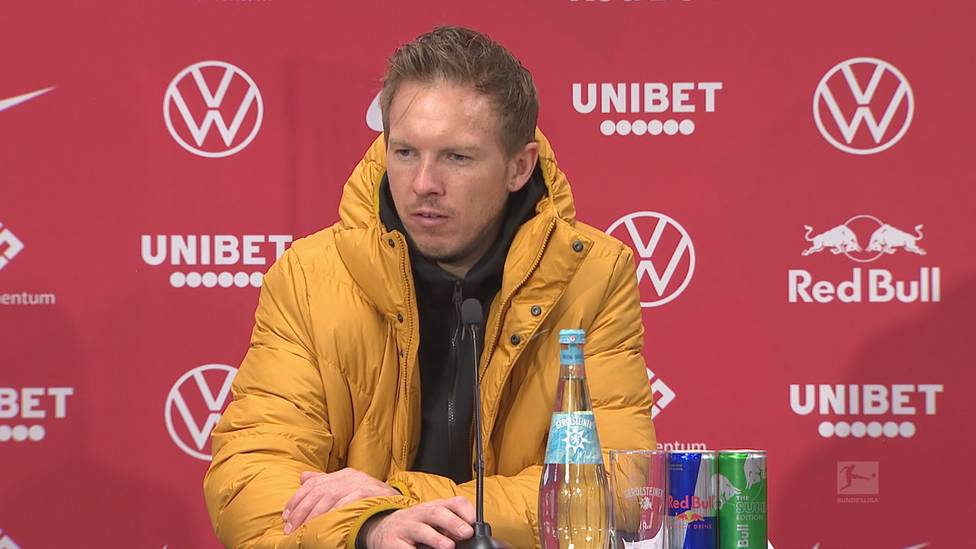 RB Leipzig durchlebte wegen eines nicht gegebenen Last-Minute-Treffers gegen Hoffenheim eine emotionale Achterbahnfahrt. Trainer Julian Nagelsmann sprach nach dem Spiel über die strittige Situation.