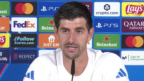 Real-Star Thibaut Courtois findet keinen Gefallen am Vorhaben von LaLiga, Spiele im Ausland auszutragen. Zudem kritisiert er Ligapräsident Javier Tebas scharf, den er für die Vertuschung der Proteste mitverantwortlich macht.