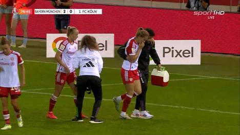 Im ersten Montagsspiel der Saison setzen sich die Frauen des FC Bayern gegen den 1. FC Köln souverän durch. Für einen Wermutstropfen sorgt Sydney Lohmann.