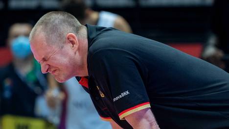 Die deutschen Basketballer haben ihren Coach durch die Olympia-Qualifikation zum Weinen gebracht.