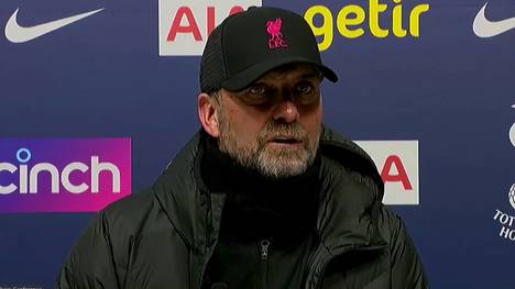 Das 2:2-Remis zwischen Tottenham Hotspur und dem FC Liverpool war geprägt von strittigen Schiedsrichter-Entscheidungen. Jürgen Klopp hat nach dem Spiel eine klare Meinung.