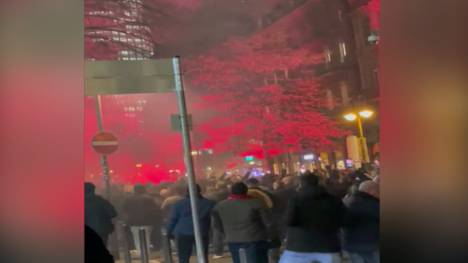 Es scheint wieder da  zu sein, das alte Europa-Cup-Gefühl in Frankfurt. Die Alarmbereitschaft an diesem Donnerstag-Abend ist allerdings hoch. 