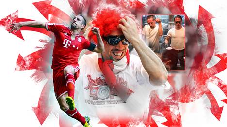 Franck Ribery feiert seinen 37. Geburtstag. Auf und abseits des Platzes sorgte der Spaßvogel dafür, dass man ihn beim FC Bayern so schnell nicht vergessen wird.