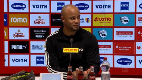 Vincent Kompany zeigt sich nach dem deutlichen Sieg des FC Bayern beim 1. FC Heidenheim hochzufrieden - insbesondere angesichts des bitteren Champions-League-Aus unter der Woche.