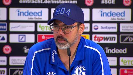Der ungebremste Absturz von Schalke 04 setzt sich auch in Frankfurt fort. S04-Trainer David Wagner kann dennoch positive Schlüsse aus der Niederlage ziehen.