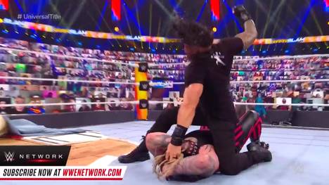 Die zweitgrößte WWE-Show des Jahres endet mit einem Knaller: Roman Reigns feiert am Ende des SummerSlam sein Comeback und attackiert The Fiend und Braun Strowman.