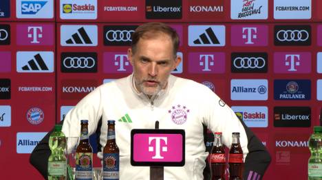 Nachdem Harry Kane im Champions-League-Spiel in Kopenhagen kaum eingebunden war, ließ er sich gegen Freiburg tief fallen. Bayern-Coach Thomas Tuchel erklärt den Grund.