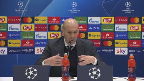 Real Madrid gewann knapp gegen Atalanta Bergamo, das lange in Unterzahl spielen musste. Trainer Zinedine Zidane fand die Entscheidung des deutschen Schiedsrichters Stieler etwas zu hart.