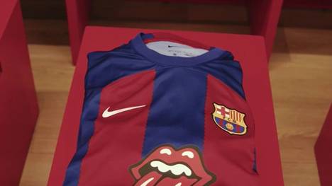 Am 28. Oktober wird der FC Barcelona im Clásico gegen Real Madrid mit dem Rolling-Stones-Logo auf dem Shirt auflaufen. Von der Spezialanfertigung werden lediglich 1899 Stück zum Verkauf angeboten.