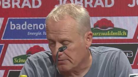 Nach dem Siegtor von Maximilian Philipp für den SC Freiburg spricht Trainer Christian Streich über ihn.