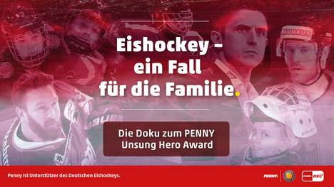 Der Penny Unsung Hero Award wird im Rahmen der DEL Award Show verliehen - dieses Jahr werden stellvertretend für alle Eishockey-Familien drei Familien ausgezeichnet.