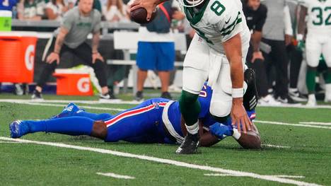 Star-Quarterback Aaron Rodgers hat sich bei seinem Debüt für die New York Jets schwer verletzt. Selbst ein Karriereende steht jetzt im Raum - oder gibt es doch noch Hoffnung?