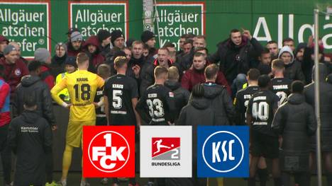 Die Heimpremiere von Friedhelm Funkel als Trainer des 1. FC Kaiserslautern geht komplett in die Hose! Ausgerechnet im Derby gegen den KSC gibt es eine Klatsche - und die Fans reagieren deutlich.