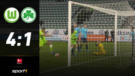 Der VfL Wolfsburg kann doch noch gewinnen. Gegen das Schlusslicht aus Fürth boten die Wölfe keine Glanzleistung, schlugen die Franken aber dennoch deutlich mit 4:1. Max Kruse gibt sein Debüt.