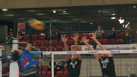 Der Allianz MTV Stuttgart prescht in der Volleyball Bundesliga aktuell von Sieg zu Sieg. Gegen Vilsbiburg wurde es nicht nur deutlich, sondern auch spektakulär.