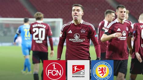 Nürnberg feiert zuhause gegen Braunschweig einen erfolgreichen Jahresabschluss. Top-Talent Tzimas avanciert einmal mehr zum Matchwinner.