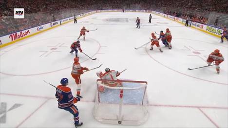 Leon Draisaitl hat die Partie der Edmonton Oilers gegen die Anaheim Ducks in den Schlussminuten entscheiden können.