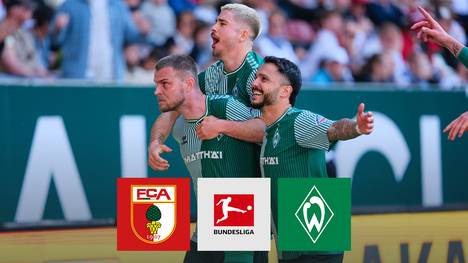 Augsburg muss eine deutliche Heimpleite gegen Werder Bremen hinnehmen. Die Gäste sichern sich damit wiederum drei Punkte im Abstiegskampf und sind jetzt fast sicher.