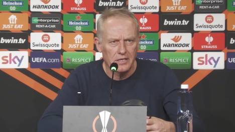 Freiburg-Trainer Christian Streich fordert vor dem Spiel gegen Juventus Turin Mut von seinen Spielern.