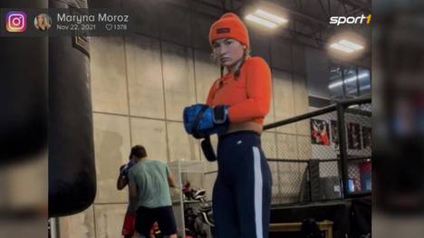 Eigentlich schlägt Mary Moroz nur im Ring zu - Kriegstreiber Putin attackiert die ukrainische UFC-Kämpferin Marny Moroz nun aber verbal.