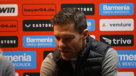 Patrik Schick konnte sein emotionales Comeback bei Leverkusen gegen Häcken mit einem Tor krönen. Trainer Xabi Alonso sprach über die Leidensphase und anschließende Rückkehr des 27-Jährigen.