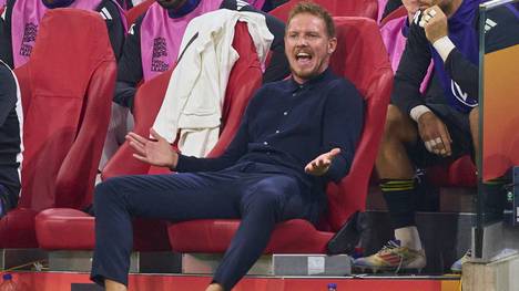 Julian Nagelsmann bemängelte beim Nations-League-Match gegen die Niederlande die Leistung des Schiedsrichters.