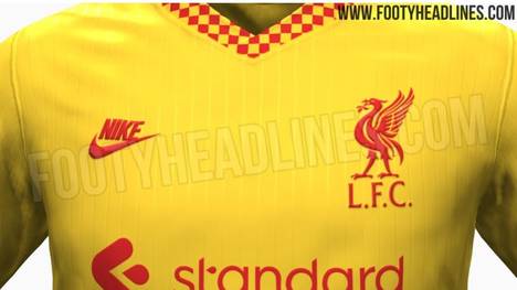 Läuft der FC Liverpool bald in Retro-Trikots auf? Laut dem Fußballportal Footyheadlines könnte der LFC bald in knalligem Gelb auflaufen, ähnlich wie damals in den 80er-Jahren.