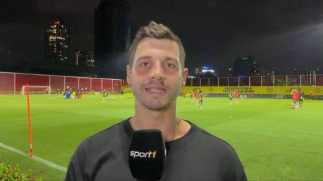 SPORT1 Reporter Manfred Sedlbauer berichtet aus Bangkok über die Asienreise von Borussia Dortmund und was bei der ersten Trainingseinheit aufgefallen ist.