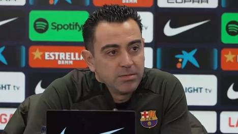 Barcelonas Trainer Xavi beklagt sich über die fehlende Wertschätzung in Spanien. Viele Trainer hätten ihn für seinen Job eher beglückwünscht.