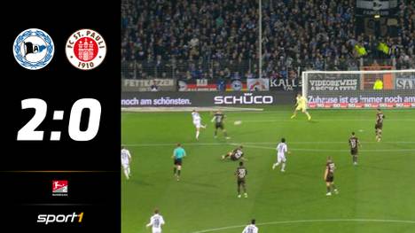 Arminia Bielefeld gelingt gegen St. Pauli endlich ein Befreiungsschlag. Joker Janni Serra wird mit einem Doppelpack zum Matchwinner.
