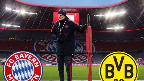 Am Samstagabend empfangen die Bayern Borussia Dortmund zum Spitzenspiel. Auf beiden Seiten gibt es noch einige personelle Fragezeichen.