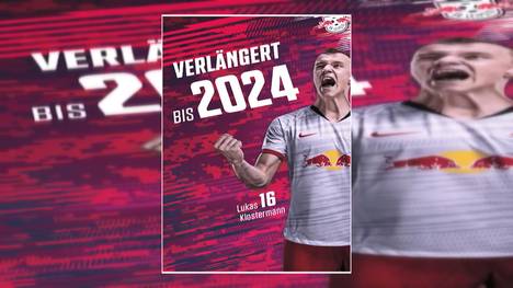 Lukas Klostermann hat sich mit dem Bundesligisten RB Leipzig auf eine vorzeitige Verlängerung seines im Sommer 2021 auslaufenden Vertrags geeinigt.