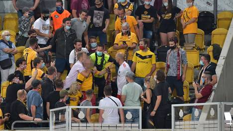 Es war der Aufreger der ersten Pokalrunde: Toni Leistner attackierte einen Fan auf der Tribüne. SPORT1-Reporter Niclas Löwendorf klärt auf, welche Strafe dem HSV-Profi jetzt blühen könnte.