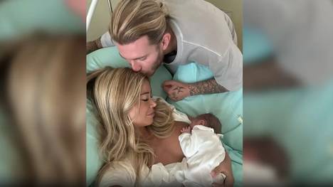 Loris Karius ist Vater! Gemeinsam mit seiner Freundin teilt er die frohe Kunde im Netz.