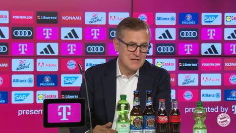 In der Vorbereitung betonte der Bayern-Coach immer wieder das Fehlen einer klassischen Sechs im zentralen Mittelfeld. Jetzt spricht der Vorstandsvorsitzende Jan-Christian Dreesen über das Thema.