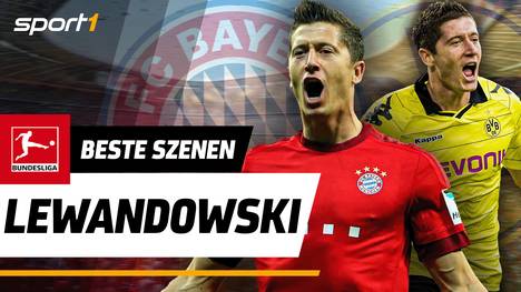 Robert Lewandowski gilt als einer der besten Stürmer der Bundesliga-Geschichte und schoss Borussia Dortmund und den FC Bayern München zu ganz wichtigen Titeln. Außerdem stellte er mehrere Rekorde auf - auch den großen Gerd Müller übertraf er. Das sind seine besten Szenen in der Bundesliga!