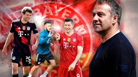 Hansi Flick spricht über die Bundestrainer-Frage und die letzten beiden Spiele als Bayern-Trainer. Ist für den Torrekordversuch von Lewandowski buchstäblich Schützenhilfe geplant?